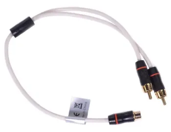 010-12622-00 Chinch Y-Kabel 2x weiblich / 1 x männlich, abgesch