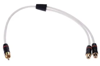 010-12622-00 Chinch Y-Kabel 2x weiblich / 1 x männlich, abgesch