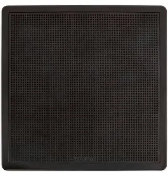 010-02301-11 FM-S10SB Flush Mount Subwoofer, quadr. schwarz