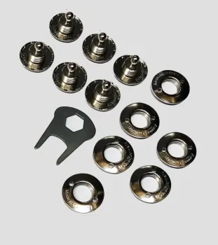 QFCANVAS-6 6 QuickFix Loxx Knöpfe für Carbon-Serie