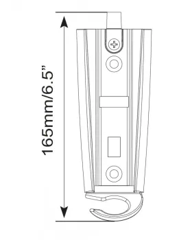 ARM101WP Grundplatte für Ein-Arm-Wandhalterung
