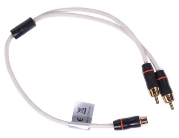 010-12622-00 Chinch Y-Kabel 2x weiblich / 1 x männlich, abgesch