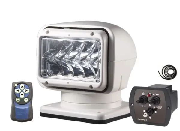 SL220S61-CB-D-SS LED Suchscheinwerfer 220s, schwarz, 12V-24V