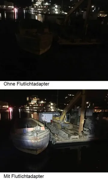 BEZEL-ITEM-0001 Flutlichtadapter