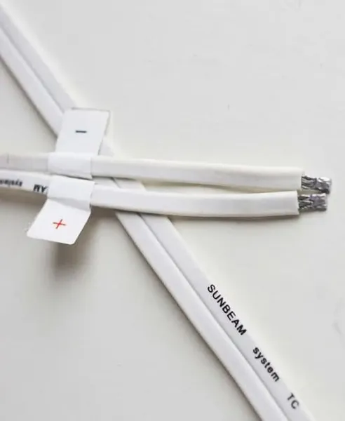 Flach-Kabel verzinnt 2 x 2,1 mm² (Meterware