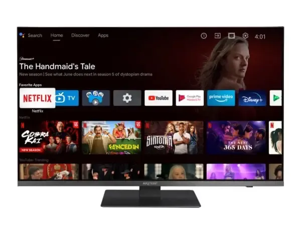 GTV3200DE 32 Zoll Smart LED TV, 12V, Android, DVD, Chomecast