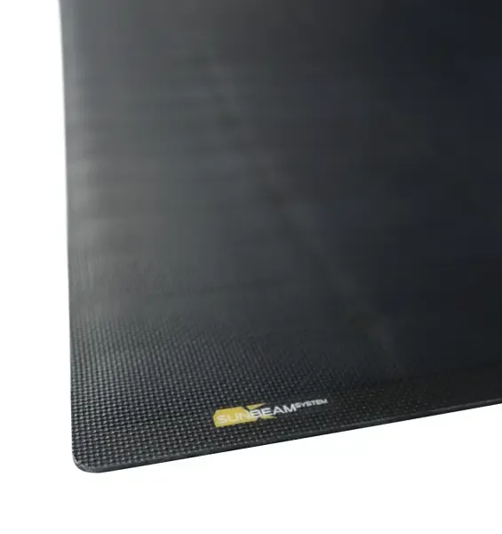 T-BLACK-79X74 Solarpanel Sunbeam TOUGH 114W, schwarz (o. Löcher)