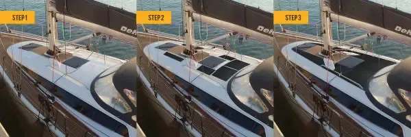 TBLACKHOLE Solarpanel Sunbeam TOUGH Auffüller, schwarz