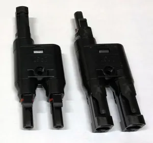 MC4-T MC4 T-Verbinder Stecker + Buchse (Paar