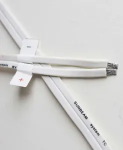 Flach-Kabel verzinnt 2 x 2,1 mm² (Meterware