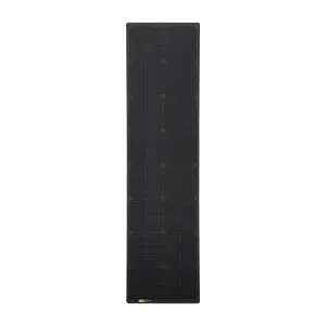 TPBLACK-85X27 Solarpanel Tough+ black 46W Flush